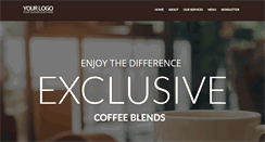 Desktop Screenshot of newhallcoffee.com