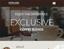 Tablet Screenshot of newhallcoffee.com